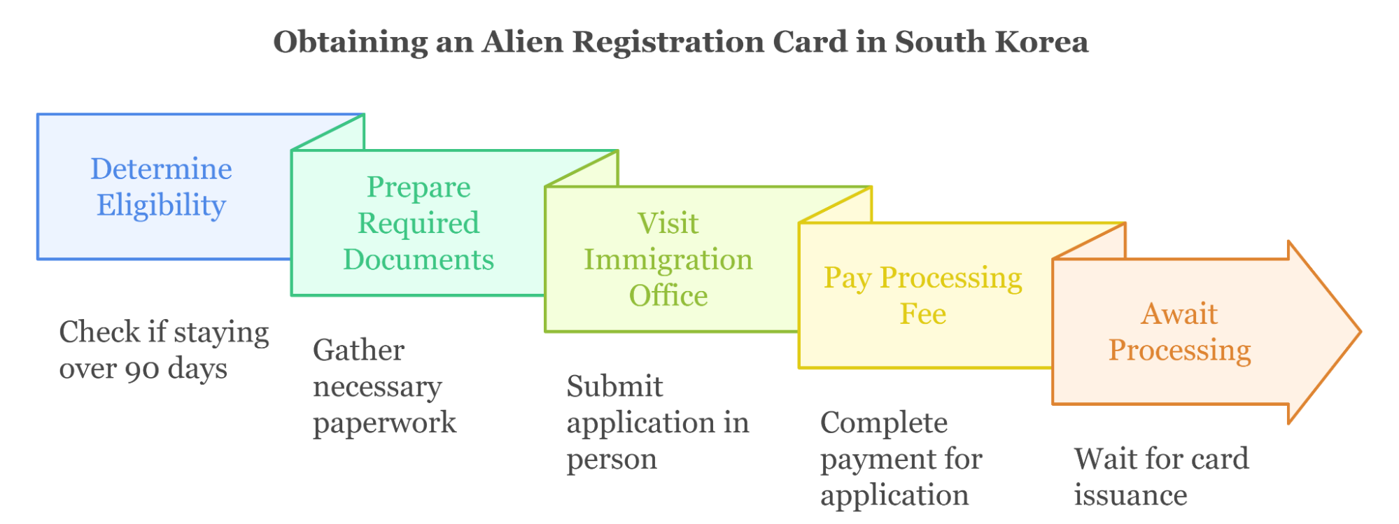 Application Process For The Alien Registration Card