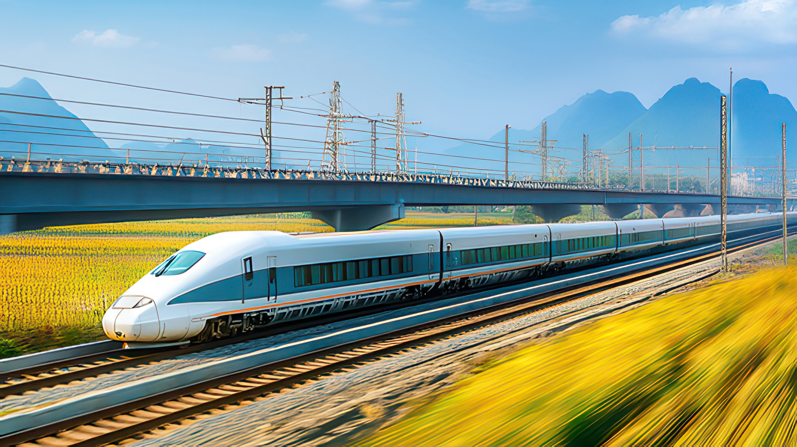 South Korea Ktx Bullet Train